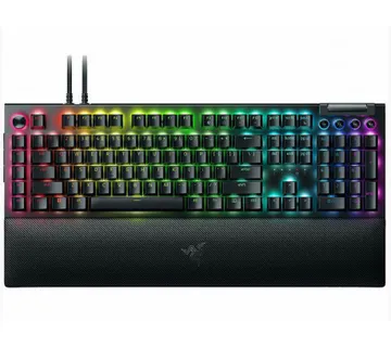 Razer BlackWidow V4 Pro - Mechanical Gaming Keyboard (Yellow Switch) - UK Layout - Umag