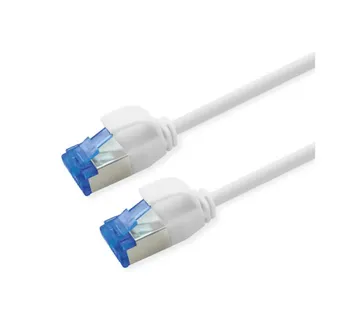 Roline S/FTP (PiMF) Data Center mrežni kabel, Cat.6A (Class EA), slim, LSOH, tangle free, 7.0m, bijeli - Umag