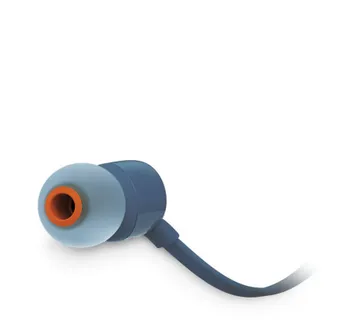 JBL T110E, in-ear slušalice s mikrofonom i upravljanjem s jednom tipkom, plave - Umag
