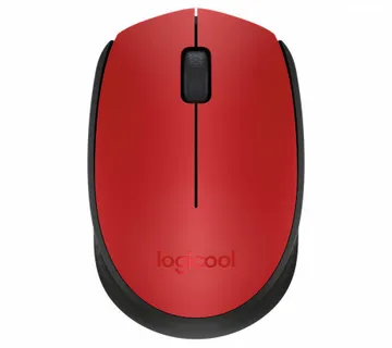 LOGI M171 Wireless Mouse Red - Umag