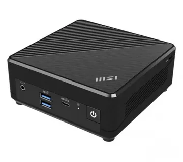 Mini desktop PC MSI Cubi N ADL S-225BEU barebone Intel N100 / WiFi 5 + BT 5.0 / 2x1Gbps / black - Umag