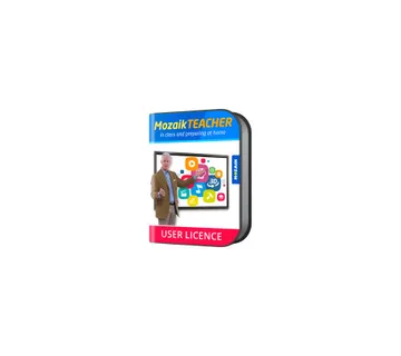 Mozaik TEACHER license for all platform, for one teacher, 1 year - Umag