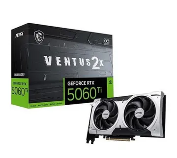 VGA MSI RTX 5060Ti 8G VENTUS 2X OC PLUS - cover