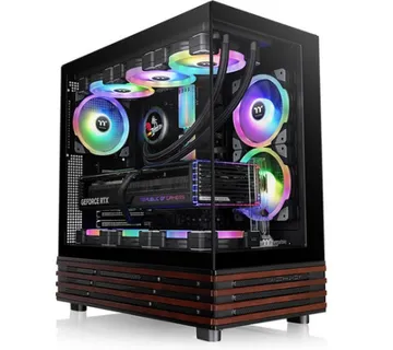 Thermaltake View 270 Plus WS ARGB Midi Tower Black - Umag