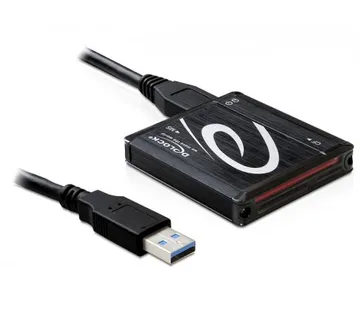 DeLOCK USB 3.0 Card Reader All in 1 Black - cover