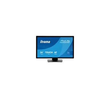 IIYAMA Monitor LED T2452MSC-B2 24" DeepContrast PCAP+ 10pt touchscreen 1920x1080 120Hz 400cd 5ms HDM - Umag