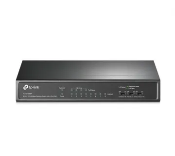 TP-Link 8-port Desktop preklopnik (Switch), 8×10/100M RJ45 ports + 4 PoE ports, metalno kućište (57W) - Umag