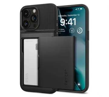 Spigen Slim Armor CS, black - iPhone 15 Pro (ACS06728) - Umag