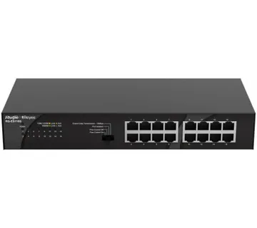 Ruijie switch 16-port unmanaged RG-ES116G-LRuijie switch 16-port unmanaged RG-ES116G-L - Umag