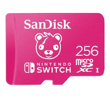 SANDISK Nintendo MicroSD UHS I 256GB - cover