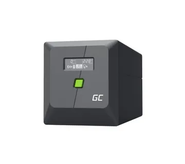 Green Cell UPS (UPSLM600) 1000VA/600W, Modified sine wave, Line Interactive AVR, LCD - Umag