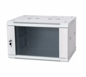 NaviaTec Wall Cabinet 9U 600 x 600mm, disassembled QA-66G, Gray - Umag