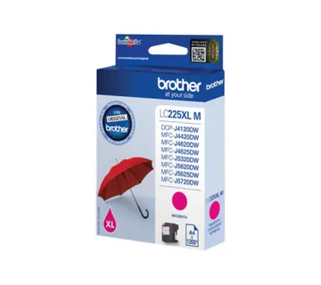 BROTHER LC225XLM ink magenta 1200pages - Umag