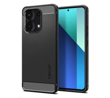 Spigen Rugged Armor, matte black - Xiaomi Redmi Note 13 - Umag