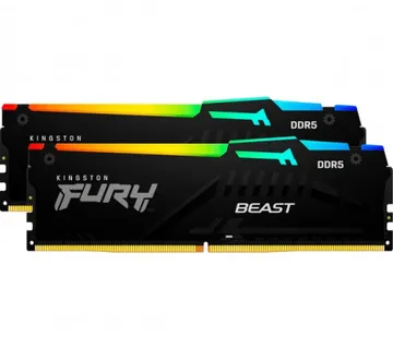 Kingston Fury Beast Black RGB 64GB (2x32GB) DDR5 6000 MHz - Umag