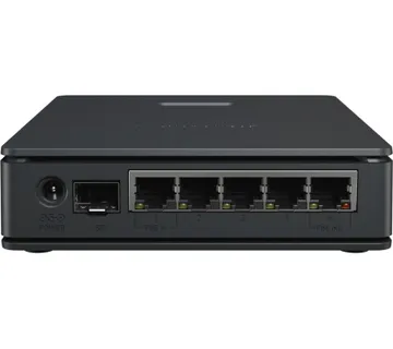 MikroTik hAP ax S (E62iUGS-2axD5axT) (2025) Router 5x Gigabit Ethernet ports, 1x 2.5 Gigabit SFP, Dual-Band Wi-Fi 6 (802.11ax - Umag