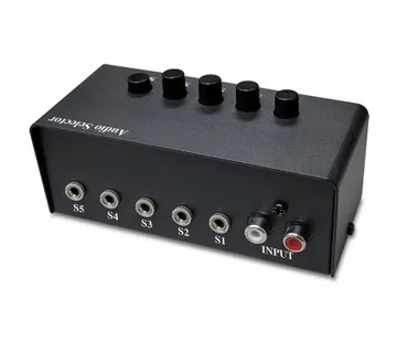 Genius Stereo Switching Box, 5-port Audio - cover
