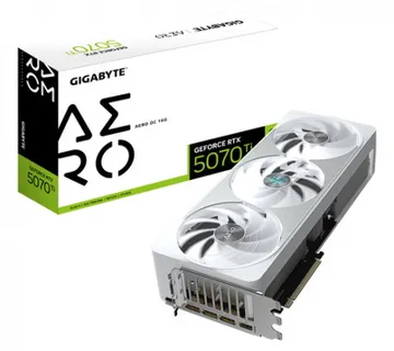 GIGABYTE GeForce RTX 5070 Ti AERO OC 16G NVIDIA 16 GB GDDR7 - Umag