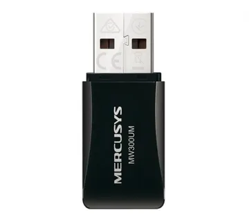 Mercusys MW300UM bežični USB mini adapter 300Mbps (2.4GHz), 802.11n/g/b, WPS tipka - Umag