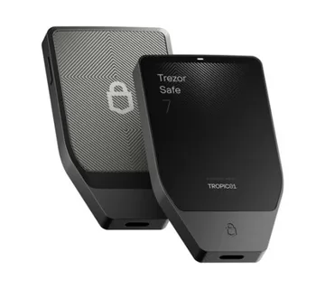 Trezor Safe 7, strojna denarnica za Bitcoin in druge kriptovalute, črna - Umag