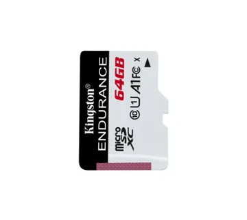 Kingston Technology High Endurance 64 GB MicroSD 10.razred UHS-I - cover