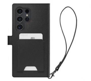 Spigen Wallet S Plus, black zaštitna futrola za telefon - Samsung Galaxy S24 Ultra (ACS07308) - Umag