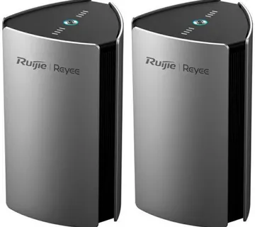 Ruijie router 3200MBps Mesh Wi-Fi RG-M32(2 PACK)4x4 Ent-level chipset,4 Dual-band an.+8 sig.amplif - Umag
