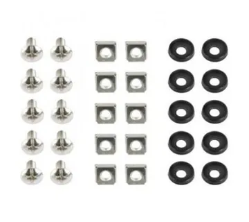 Gembird 19'' rack mounting set (bolt, nut, washer), 50 pcs set - Umag