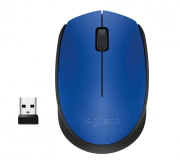 Logitech M171 bežični optički miš, plavo-siva - Umag