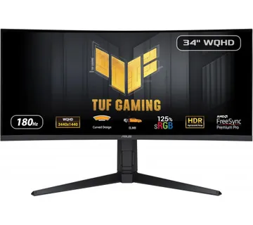 ASUS VG34VQL3A 34", 2xHDMI, 2xDP, HUB, 180Hz, zvuč - Umag