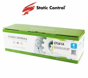 Toner Static Control HP CF541A Cyan - Umag
