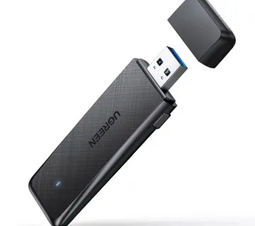UGREEN AC1300 Bežični mrežni adapter, USB 3.0, Dual band, crni - Umag