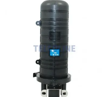 NFO Splice Closure 3 round entries, 1 oval, 6 trays, Height 420 mm - Umag
