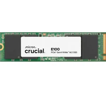 Crucial 480 GB M.2 SSD, E100 NVMe Gen. 4x4 - Umag