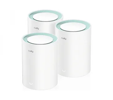 Mesh sistem CUDY M1500 (3-Pack), AX1500 Gigabit Wi-Fi 6 - cover