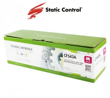 Toner Static Control HP CF543A Magenta - Umag