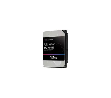 HDD Server WD Ultrastar DC HC555 12TB 512e SE, 3.5", 512MB, 7200 RPM, SATA, NP3, SKU: 0B48720 - Umag