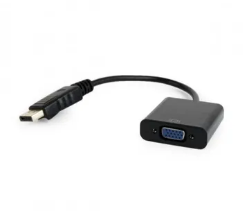 Gembird DisplayPort to VGA adapter cable, black - Umag