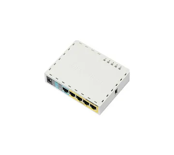 Mikrotik RB750UPr2, hEX PoE lite, 650MHz CPU, 64MB RAM, 5xLAN, (4×PoE izlaz), USB, RouterOS L4, plastično kućište, PSU - Umag