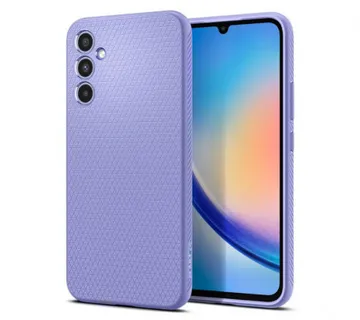 Spigen Liquid Air, zaštitna maska za telefon, ljubičasta - Samsung Galaxy A34 5G (ACS06104) - Umag