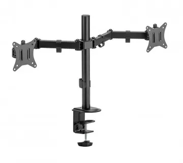BIT FORCE nagibno-okretni stolni nosač za 2 17“- 32“ monitora, do 9kg (po monitoru) (BRACKET DMM-32-2M) - Umag
