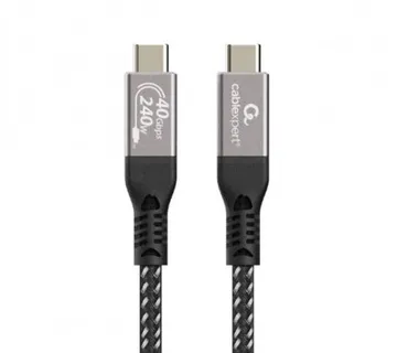 Gembird Premium USB 4 Type-C charging and data cable, 40 Gbps, 240 W, 1.5 m - Umag