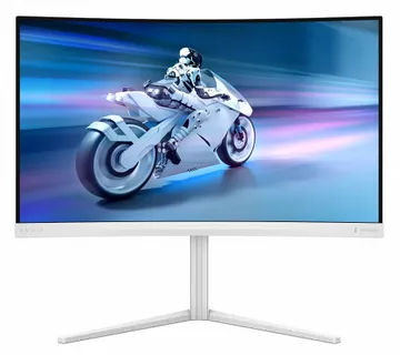 Philips 27" 27M2C5501/00 QHD (2560×1440) VA zakrivljeni, 180Hz, 0.5ms, 300cd/m2, 5000:1, 2×HDMI/DP, HAS, HDR, Ambiglow, bijel - Umag