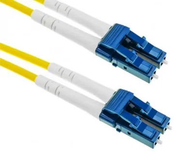 NFO Patch cord, LC UPC-LC UPC, Singlemode 9 125, G.652.D, Duplex, 2m - Umag