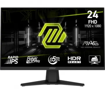 Monitor MSI MAG 244F / 23.8" / FHD / IPS / 200Hz / 0.5ms (GtG) / black - Umag