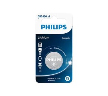 Philips baterija CR2450, 3V, 1 komad - cover