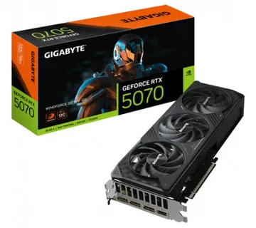 GIGABYTE GeForce RTX 5070 WINDFORCE OC SFF 12G NVIDIA 12 GB GDDR7 - Umag