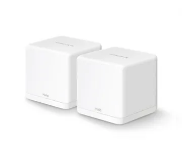 Mercusys AC1300 Halo H30G (2 pack) Whole-Home Mesh Wi-Fi, Dual-Band 400Mbps/867Mbps (2.4GHz/5GHz), 802.11 a/b/g/n/ac, 2×G-LAN - Umag