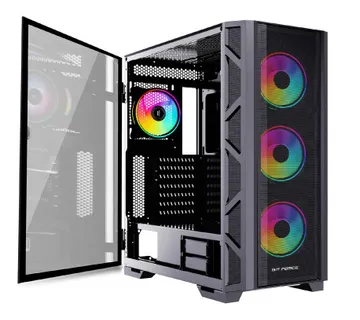 BIT FORCE Full Tower ARGB Gaming PC kućište GIANT ARGB-C-TM4 - Umag