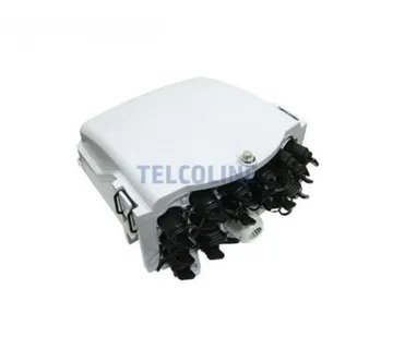 NFO Splice Closure 16F pre-connected, equipped with 16 E-Adapters - Umag